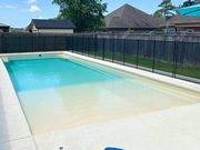 Beach Entry 16 Fiberglass Pool