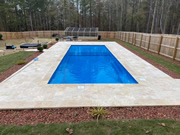 Beach Entry 16 Fiberglass Pool