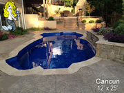 Cancun Fiberglass Pool