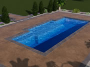 Legend Fiberglass Pool